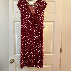 Polka dot dress by Signature Robbie Bee